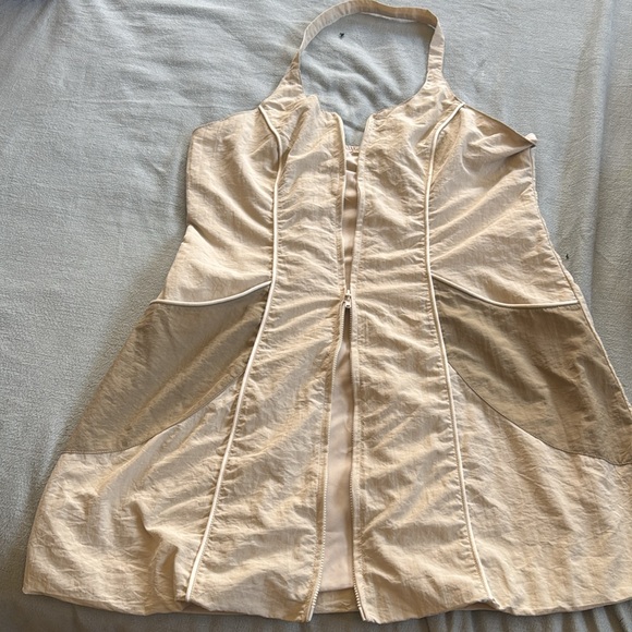 Cider Cream Halter Dress - Picture 5 of 7